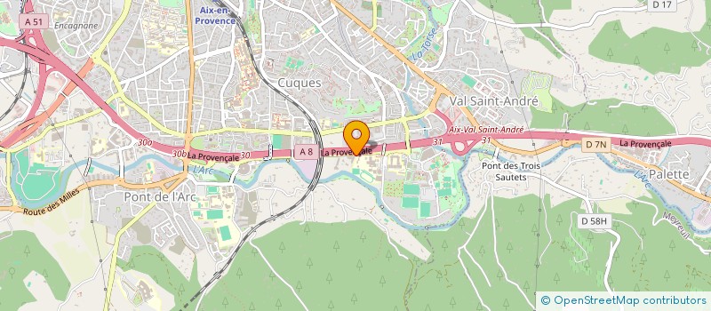 localisation de l'entreprise MONSIEUR MOHAMED ZOUINI à AIX-EN-PROVENCE