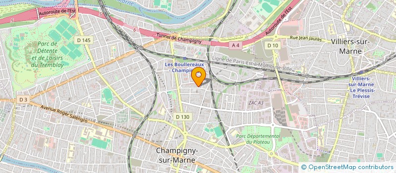 localisation de l'entreprise MONSIEUR MOHAMED ZRAN  CHAMPIGNY-SUR-MARNE