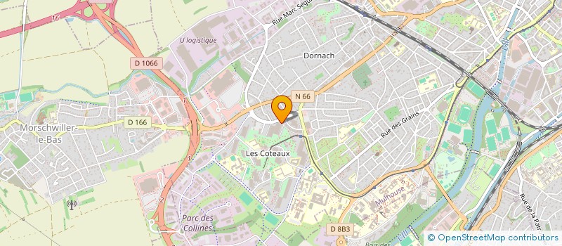 localisation de l'entreprise MONSIEUR MOHAMED ZRARI  MULHOUSE