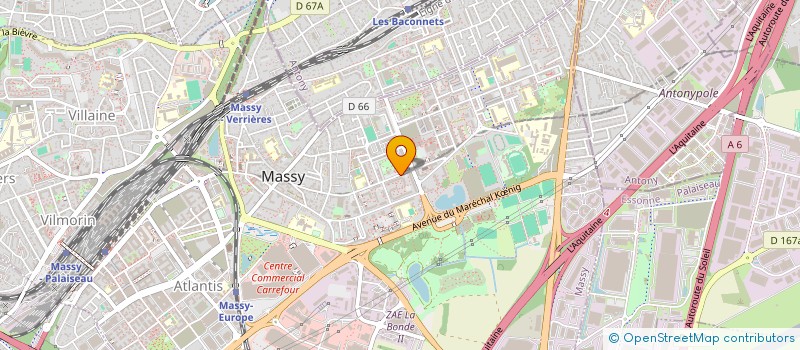 localisation de l'entreprise MONSIEUR MOHAMED ZRELLI à MASSY