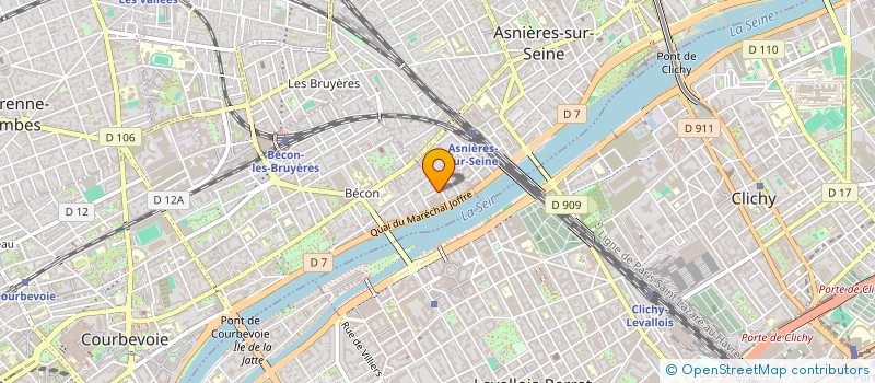 localisation de l'entreprise MONSIEUR MOHAMEDADE FAROUK à COURBEVOIE