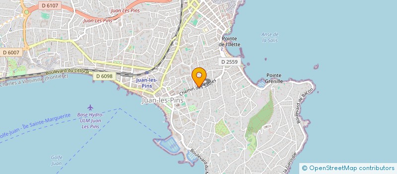 localisation de l'entreprise MONSIEUR MOHAMEDALAA GARAYAA à ANTIBES