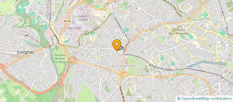 localisation de l'entreprise MONSIEUR MOHAMEDAZIEM ZEINELABDIN AHMED à MONTPELLIER