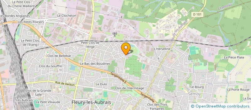 localisation de l'entreprise MONSIEUR MOHAMEDINE DIOP à FLEURY-LES-AUBRAIS