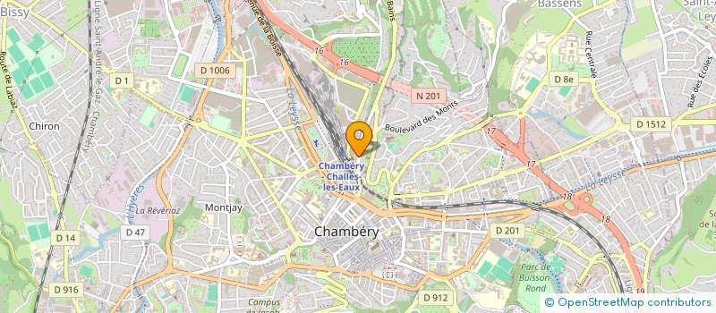 localisation de l'entreprise MONSIEUR MOHAMEF BENHASSEN à CHAMBERY