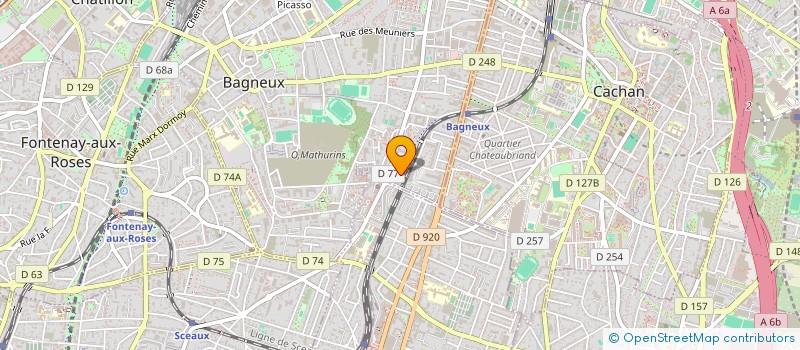 localisation de l'entreprise MONSIEUR MOHAMET FALL  PARIS