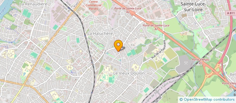 localisation de l'entreprise MONSIEUR MOHAMMAD ABASSI  NANTES