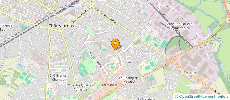 localisation de l'entreprise MONSIEUR MOHAMMAD AHMADI à CHATEAUROUX