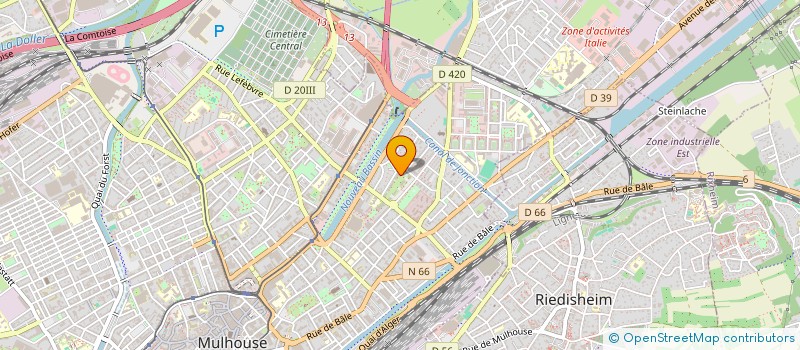 localisation de l'entreprise MONSIEUR MOHAMMAD AHMADI  MULHOUSE