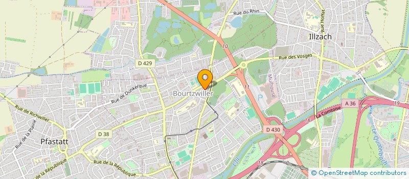 localisation de l'entreprise MONSIEUR MOHAMMAD AHMADI  MULHOUSE