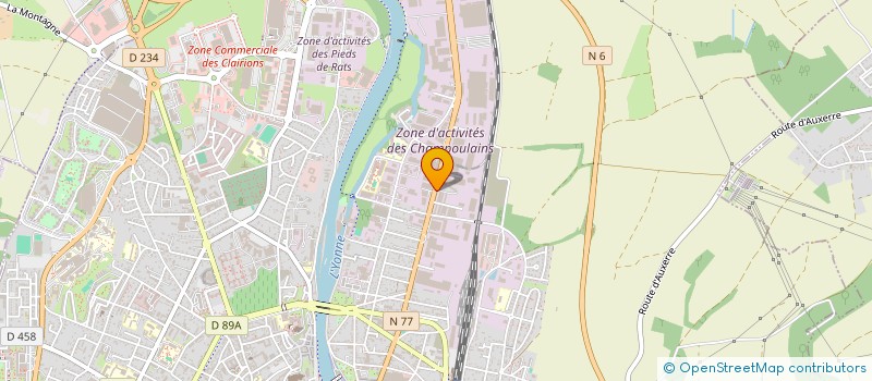 localisation de l'entreprise MONSIEUR MOHAMMAD AHMADZAI à AUXERRE