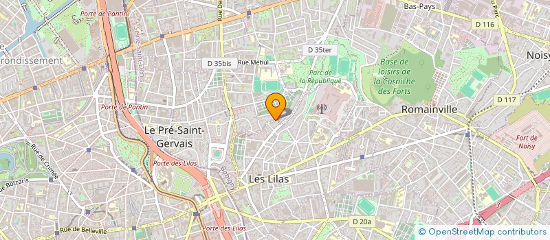 localisation de l'entreprise MONSIEUR MOHAMMAD AHMADZAI à PANTIN