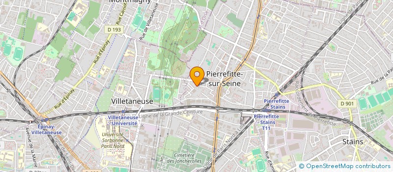 localisation de l'entreprise MONSIEUR MOHAMMAD AHMADZAI à PIERREFITTE-SUR-SEINE