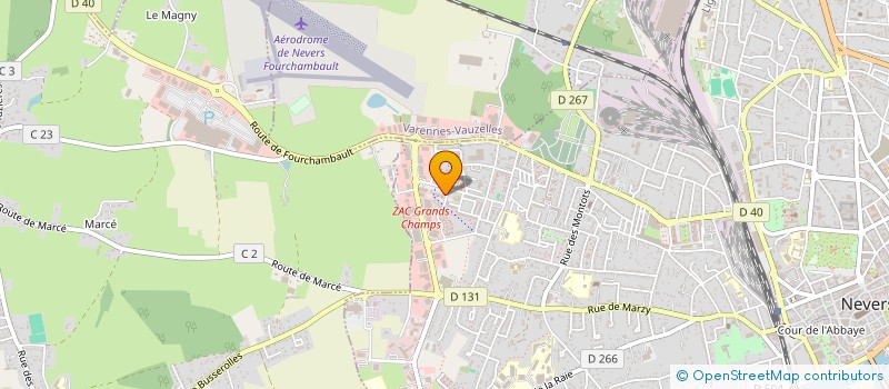 localisation de l'entreprise MONSIEUR MOHAMMAD AHMED à NEVERS