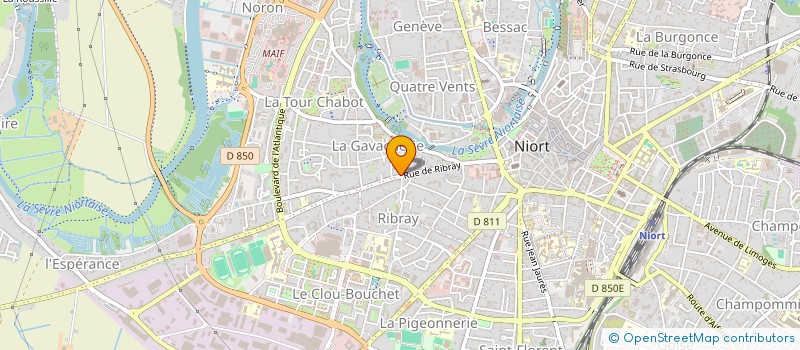 localisation de l'entreprise MONSIEUR MOHAMMAD AKBAR  NIORT