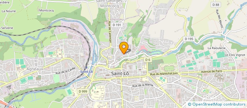 localisation de l'entreprise MONSIEUR MOHAMMAD AKBARI  SAINT-LO