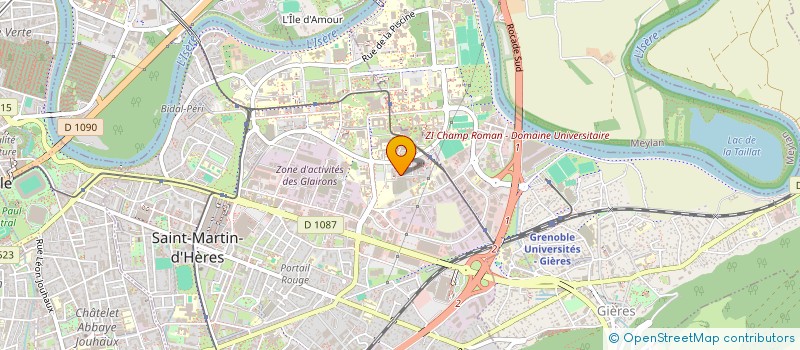 localisation de l'entreprise MONSIEUR MOHAMMAD AL RBDAWI  SAINT-MARTIN-D'HERES