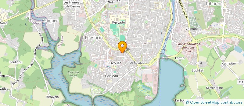localisation de l'entreprise MONSIEUR MOHAMMAD AL TOUBA  VANNES