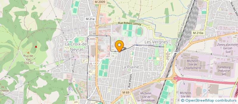 localisation de l'entreprise MONSIEUR MOHAMMAD ALABED  CLERMONT-FERRAND