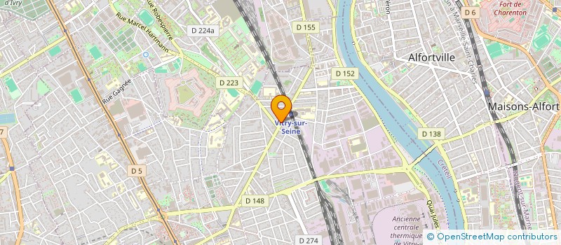 localisation de l'entreprise MONSIEUR MOHAMMAD ALAMIN  VITRY-SUR-SEINE