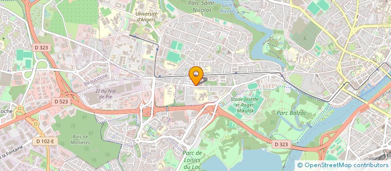 localisation de l'entreprise MONSIEUR MOHAMMAD ALAWAD à ANGERS