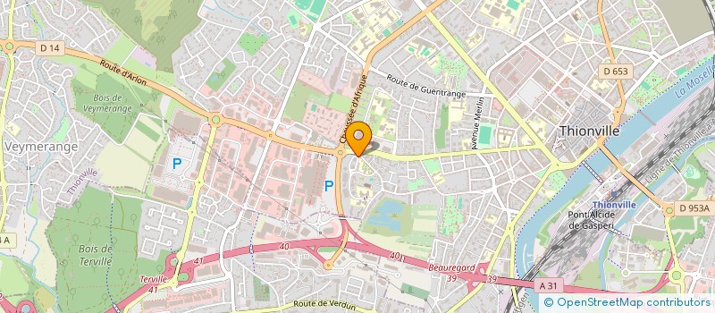 localisation de l'entreprise MONSIEUR MOHAMMAD ALI  THIONVILLE