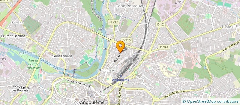 localisation de l'entreprise MONSIEUR MOHAMMAD ALI JAFARI à ANGOULEME