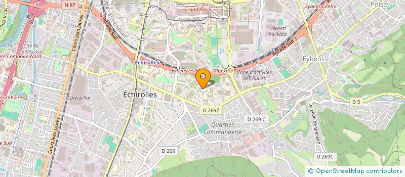 localisation de l'entreprise MONSIEUR MOHAMMAD ALI POPALZAI  GRENOBLE