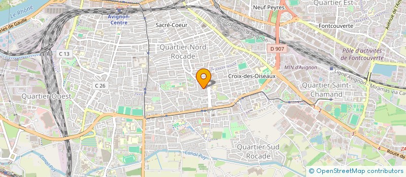 localisation de l'entreprise MONSIEUR MOHAMMAD ALIZAI  AVIGNON