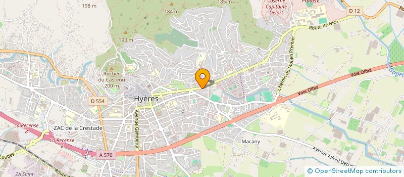 localisation de l'entreprise MONSIEUR MOHAMMAD ALKHALIL ALMOSLEM  HYERES