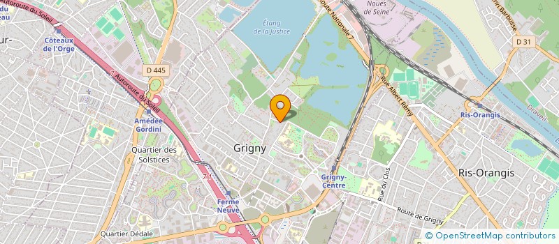 localisation de l'entreprise MONSIEUR MOHAMMAD ALLI  GRIGNY