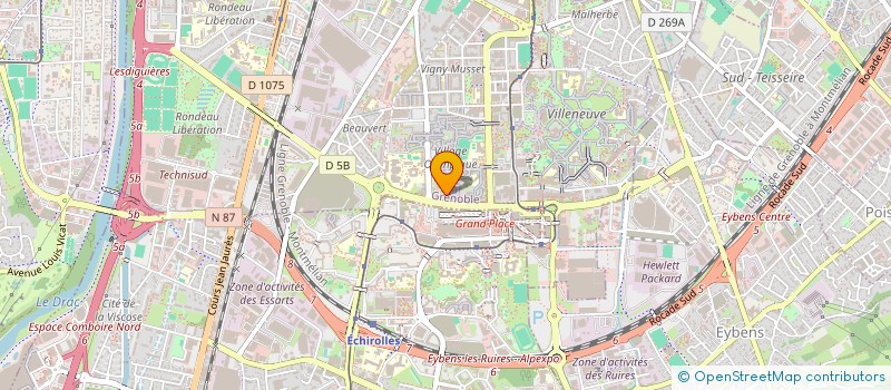 localisation de l'entreprise MONSIEUR MOHAMMAD ALSHARA  GRENOBLE