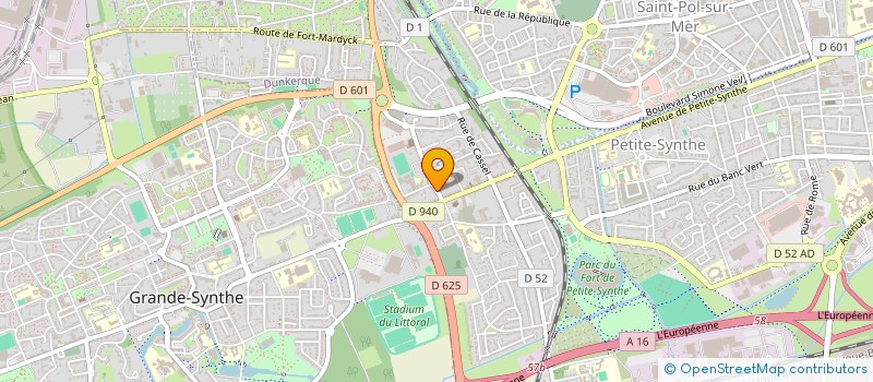localisation de l'entreprise MONSIEUR MOHAMMAD AMIN AHMADZAI à DUNKERQUE