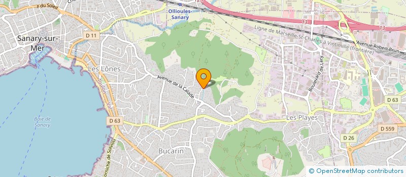 localisation de l'entreprise MONSIEUR MOHAMMAD AMINUR RAHM RABBI à SIX-FOURS-LES-PLAGES