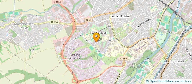 localisation de l'entreprise MONSIEUR MOHAMMAD AMIRI  MULHOUSE