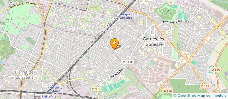 localisation de l'entreprise MONSIEUR MOHAMMAD ANSAR IMAM  GARGES-LES-GONESSE