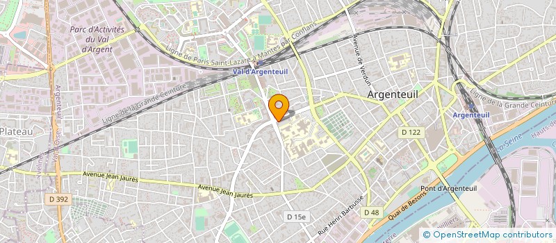 localisation de l'entreprise MONSIEUR MOHAMMAD AQIL  ARGENTEUIL