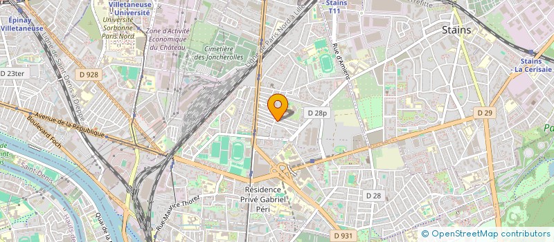 localisation de l'entreprise MONSIEUR MOHAMMAD ARIF à PIERREFITTE-SUR-SEINE