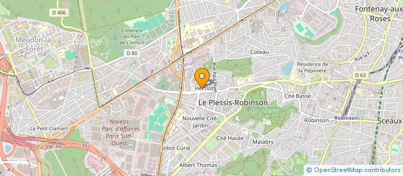 localisation de l'entreprise MONSIEUR MOHAMMAD ARJMAND à LE PLESSIS-ROBINSON