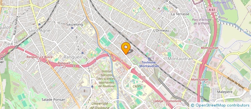 localisation de l'entreprise MONSIEUR MOHAMMAD ASEF MOHYDINPOOR à TOULOUSE
