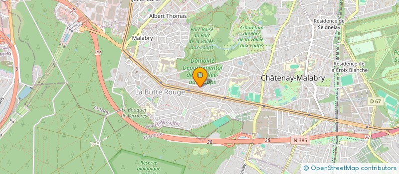 localisation de l'entreprise MONSIEUR MOHAMMAD AZIZI  CHATENAY-MALABRY