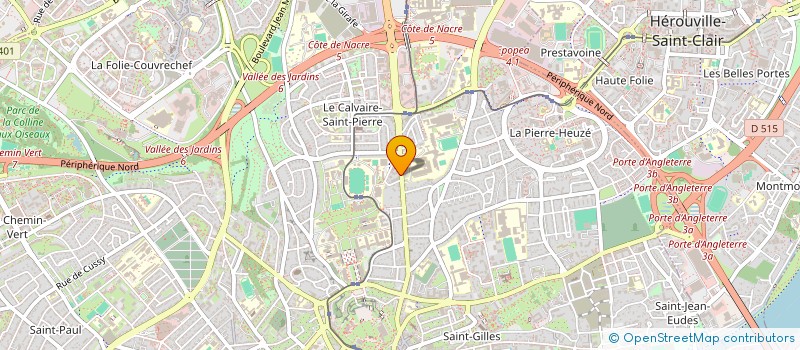 localisation de l'entreprise MONSIEUR MOHAMMAD BABAI  CAEN