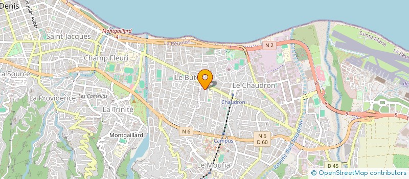localisation de l'entreprise MONSIEUR MOHAMMAD BACCUS à SAINT-DENIS
