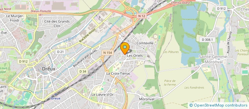 localisation de l'entreprise MONSIEUR MOHAMMAD BASHARAT à DREUX