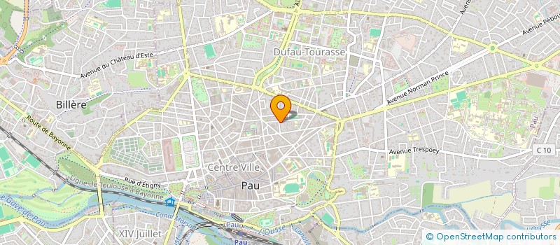localisation de l'entreprise MONSIEUR MOHAMMAD BASIR ALIZADA à PAU