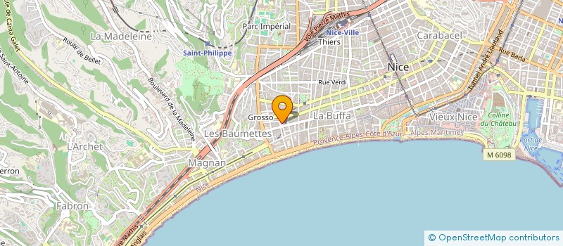localisation de l'entreprise MONSIEUR MOHAMMAD BEHDARI à NICE