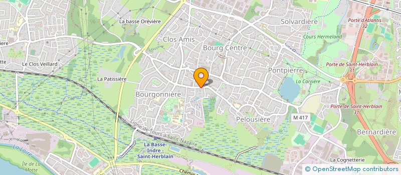 localisation de l'entreprise MONSIEUR MOHAMMAD BEK  SAINT-HERBLAIN