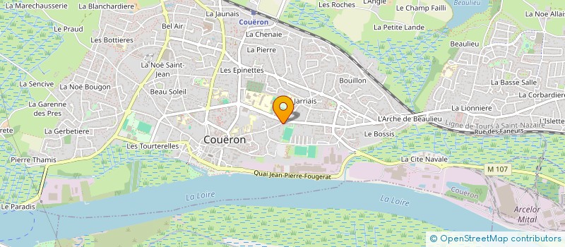 localisation de l'entreprise MONSIEUR MOHAMMAD BESOODWAL à COUERON