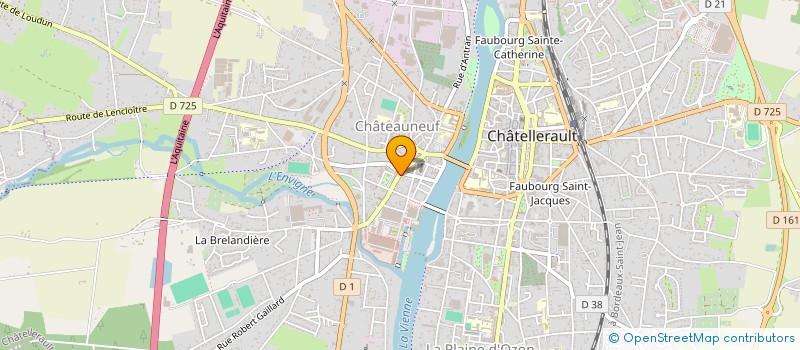 localisation de l'entreprise MONSIEUR MOHAMMAD BOSTANI  CHATELLERAULT