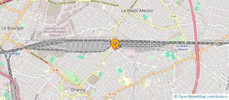 localisation de l'entreprise MONSIEUR MOHAMMAD BUTT à DRANCY